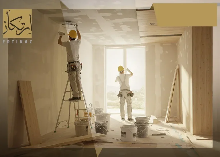 مراحل التشطيب