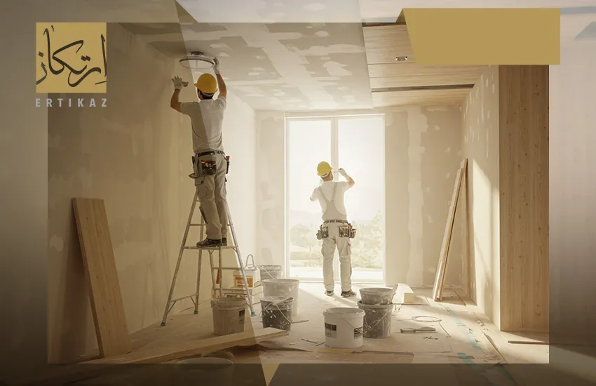 مراحل التشطيب